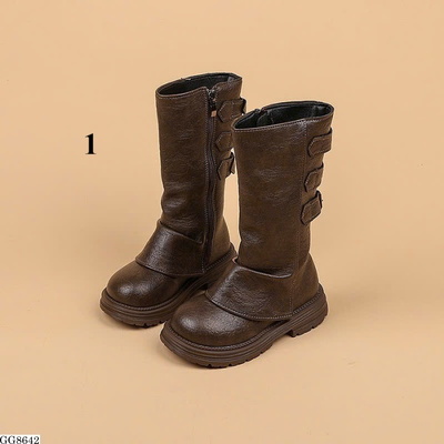 GG8642 BOOT DA DÀI KHÓA KÉO BG