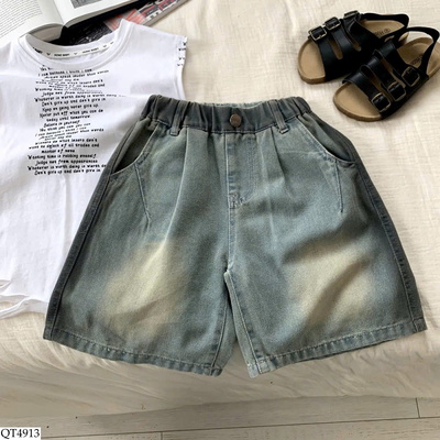 QT4913 QUẦN SHORT JEAN CHO BT