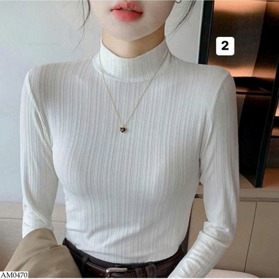 AM0470 ÁO CỔ CAO CHO NỮ