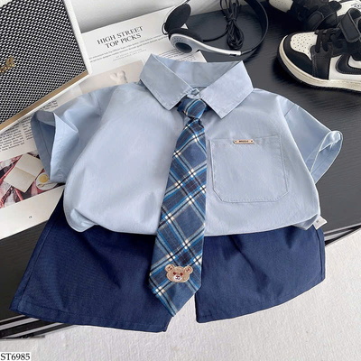 ST6985 SET SƠ MI CỘC TAY BT