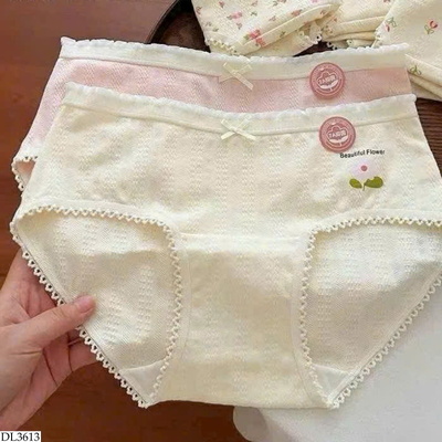 DL3613 SET 10 QUẦN LÓT COTTON HỌA TIẾT