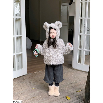 SG0313 SET ÁO LÔNG MIX QUẦN GIẢ 2 MẢNH BG