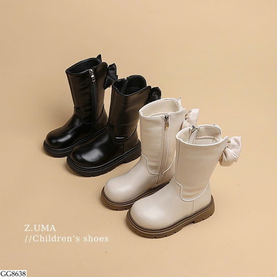 GG8638 BOOT DA ĐÍNH NƠ BG
