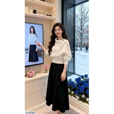 AM0487 ÁO LEN LÔNG CHO NỮ