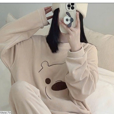 SM4170 BỘ NGỦ GẤU CUTE CHO NỮ