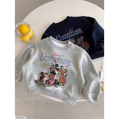 AT0257 ÁO NỈ CHUỘT MICKEY BT