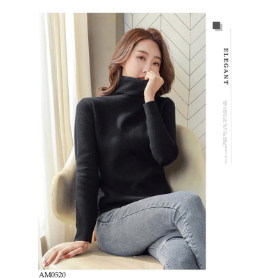 AM0520 ÁO LEN CỔ LỌ LÓT LÔNG