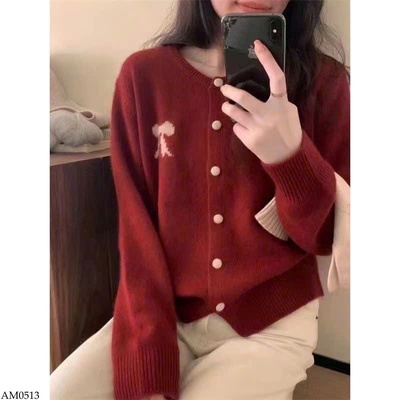 AM0513 ÁO CARDIGAN LEN NƠ NỮ