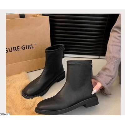 GM0017 BOOT DA BASIC DÁNG NGẮN NỮ