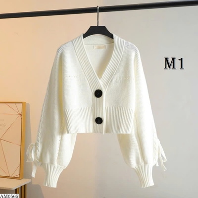 AM0565 ÁO CARDIGAN LEN DÁNG NGẮN