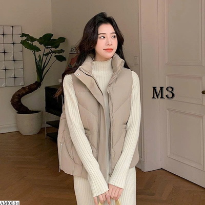 AM0534 ÁO KHOÁC GILE PHAO BASIC SIÊU ẤM