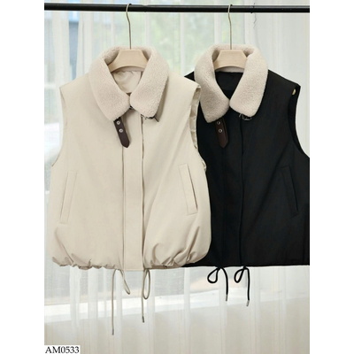 AM0533 ÁO GILE PHAO CỔ LÔNG