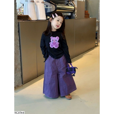 SG0364 SET ÁO DÀI TAY MIX QUẦN ỐNG RỘNG