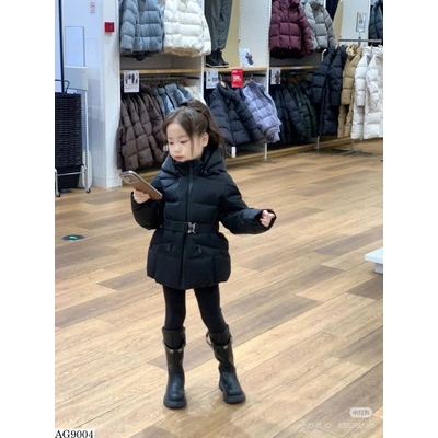 AG9004 ÁO PHAO ĐEN CAO CẤP RICHGIRL BG