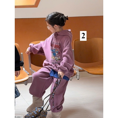 S2607 Ộ NỈ IN HÌNH CÚN BADDOG CHO BÉ
