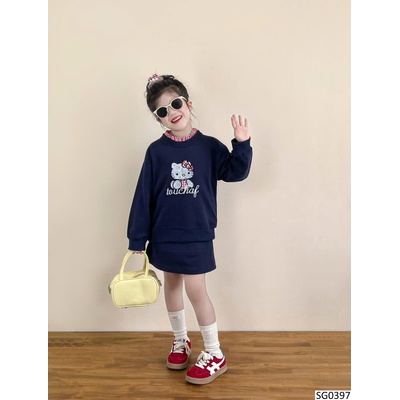 SG0397 SET NỈ KITTY CHO BÉ