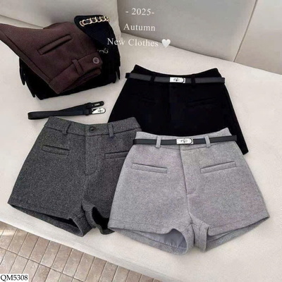 QM5308 QUẦN SHORT DẠ KUMIKUMI NỮ