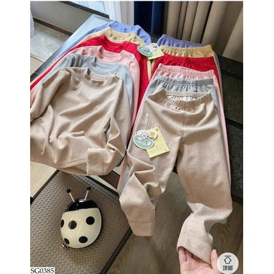 SG0385 BỘ NGỦ TRƠN MÀU INBLUE CHO BÉ