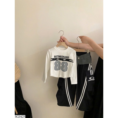 SG0425 SET ÁO SỐ 88 MIX QUẦN SUÔNG BG
