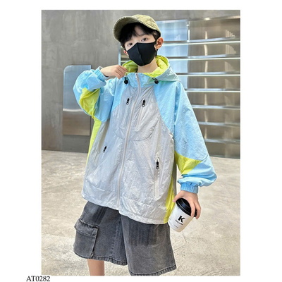 AT0282 ÁO KHOÁC GIÓ PHỐI MÀU BT