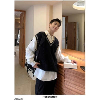 AB2220 ÁO GILE LEN DỆT KIM FORM RỘNG 