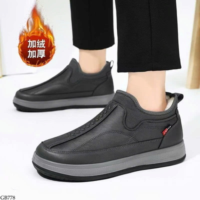 GB778 GIÀY LƯỜI LÓT LÔNG CHO NAM