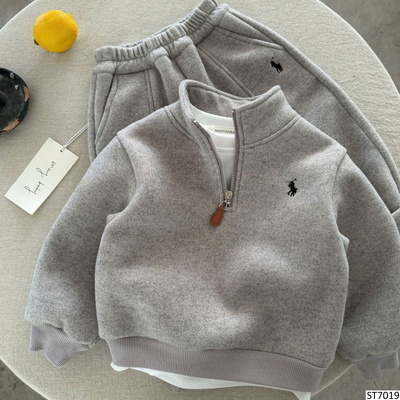 ST7019 BỘ NỈ THÊU NGỰA CHO BÉ
