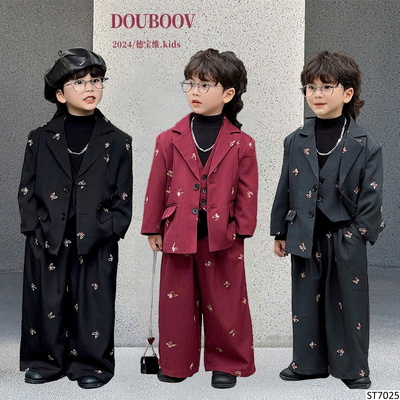 ST7025 SET VEST CHO BÉ TRAI