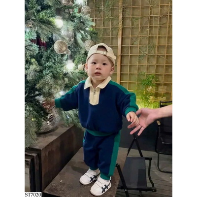 ST7020 SET POLO NỈ WELLKIDS BT
