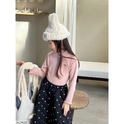 AG9028 ÁO GIỮ NHIỆT THÊU NƠ BG