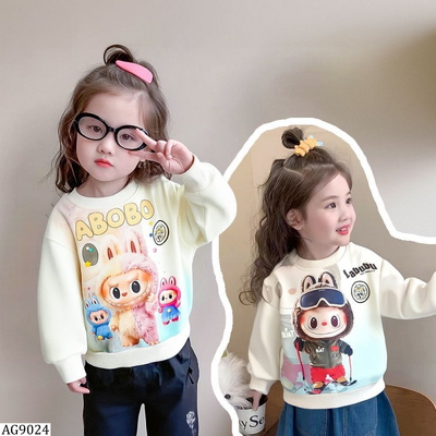 AG9024  ÁO NỈ LABUBU
