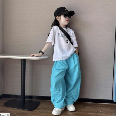SG0459 ÁO PHÔNG PHỐI QUẦN SUÔNG BG