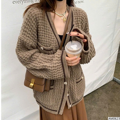 AM0623 ÁO KHOÁC LEN CARDIGAN CHO NỮ