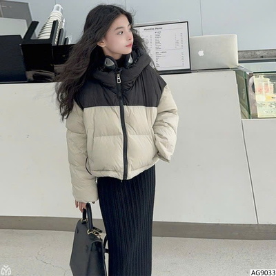 AG9033 ÁO KHOÁC PHAO PHỐI MÀU CHO BG