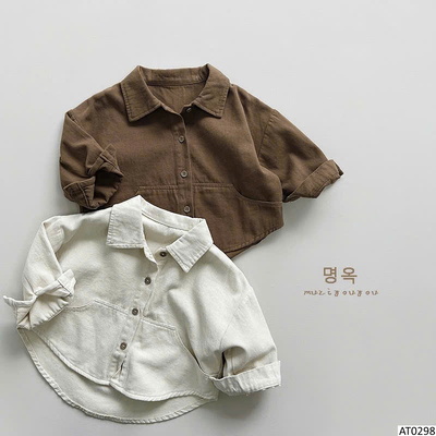 AT0298 ÁO SƠ MI HÀN QUỐC CHO BT
