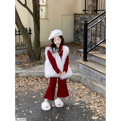 SG0450 SET LEN ĐỎ MIX GILE LÔNG BG