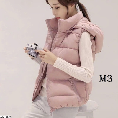 AM0642 ÁO GILE PHAO CÓ MŨ CHO NỮ