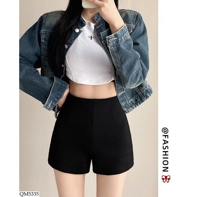 QM5335 QUẦN SHORT BOOT CẠP CAO LÓT LÔNG