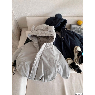 AT0313 ÁO KHOÁC CÓ MŨ TAI GẤU CHO BÉ