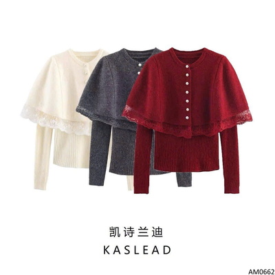 AM0662 ÁO PONCHO LEN KASLEAD