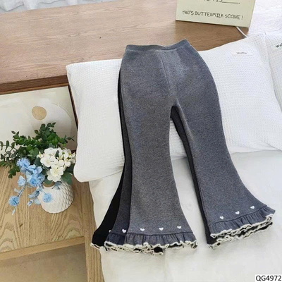 QG4972 QUẦN LEGGING ỐNG LOE BÉ GÁI