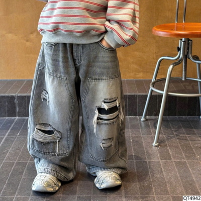QT4942 QUẦN JEAN RÁCH CHO BÉ HÃNG TAIRU