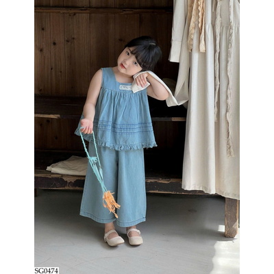 SG0474 SET DENIM SÁT NÁCH BG