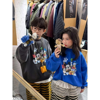 A3782 ÁO NỈ CHUỘT MICKEY CHO BÉ
