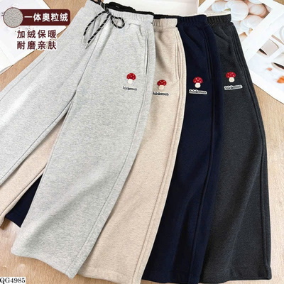 QG4985 QUẦN NỈ ỐNG SUÔNG CÂY NẤM BG
