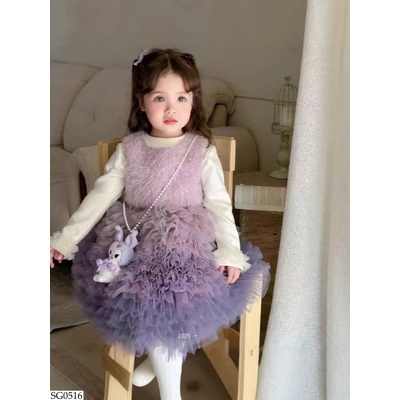 SG0516 SET VÁY BÉ GÁI