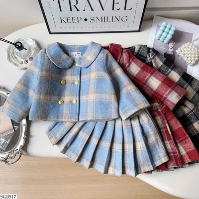 SG0517 SET DẠ KẺ CHO BÉ GÁI