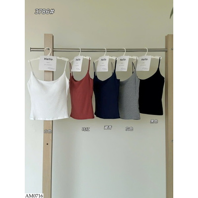 AM0716 ÁO 2 DÂY KÈM ĐỆM NGỰC CHO NỮ