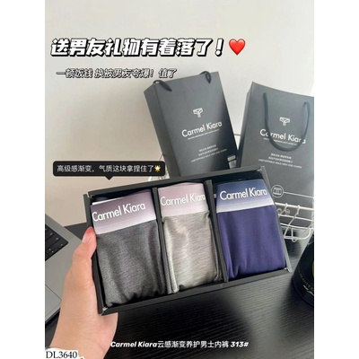 DL3640 HỘP 3 BOXER NAM CARMEL KIARA 