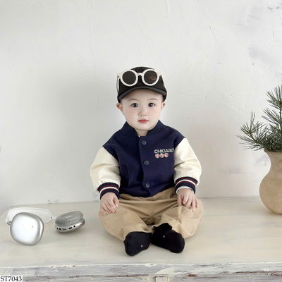 ST7043 ÁO KHOÁC BÓNG CHÀY PHỐI QUẦN JEAN CHO BT
